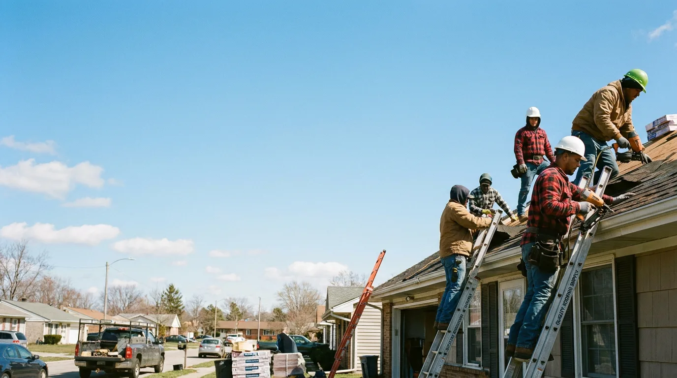 Roofing in Meridianville, AL near me